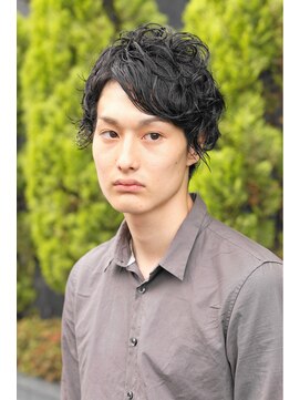 ビランチェ 池袋(bilancia) 【bilancia】黒髪・2ブロックパーマ【池袋/池袋東口】