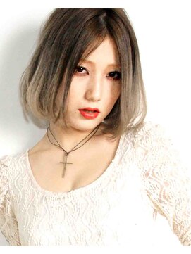 ヘアサロン ガリカ 表参道(hair salon Gallica) ハイグラデーション × 毛束感 無造作 Bobスタイル☆