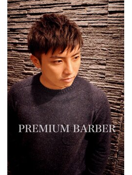 プレミアムバーバー 表参道店(PREMIUM BARBER produce by HIRO GINZA) 2ブロック束感ショート<表参道 ><メンズ><理容室>