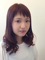 フリーダム モカ 千舟町店(freedom mocha)&nbsp;夏～秋艶めくピンクベージュ+ショートバング