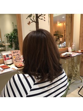 ナノハナ 鹿沼で唯一本格ヘッドスパが出来る美容室　女子力アップヘアー