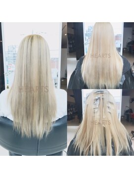 ヘアサロン ハーツ(hair salon HEARTS) プラチナホワイト