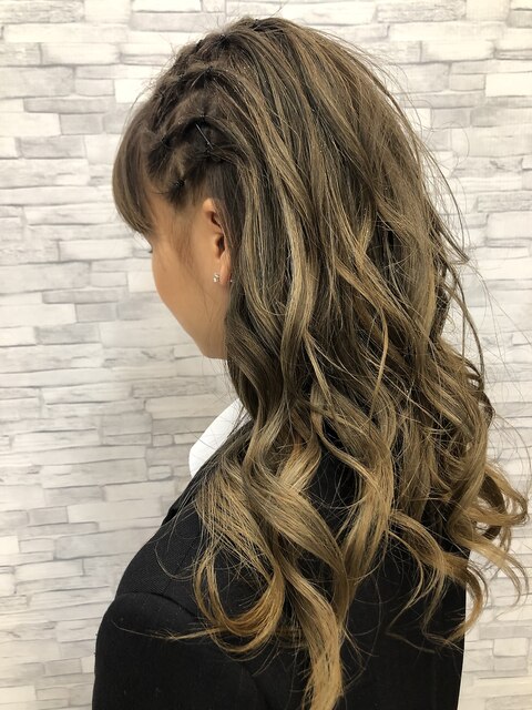 ヘアゴムアレンジ