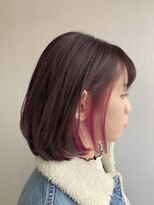 リジョイスヘア エン(REJOICE hair EN)&nbsp;【REJOICE hair EN】shocking pink×Cherry pink 担当AKIRA