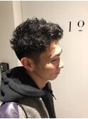 ☆メンズナチュラルビジネスかき上げバングスタイル☆