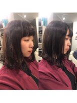 ビーヘアサロン(Beee hair salon)&nbsp;【渋谷エクステ・カラーBeee/安部 郁美】NewStyle小顔エクステ