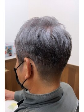 ヘアーサロン プアメリア(Puamelia) 40代50代ビジネス大人ノーブル刈り上げスタイル襟足すっきり