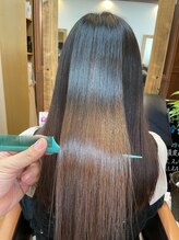 髪穂庵 カミノキモチ 髪質改善ヘアエステ【ビフォアとの違いをご覧ください】