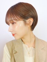 ラフィスヘアー シャイン 松戸店(La fith hair shine)&nbsp;【La fith】丸みショート×マロンブラウン