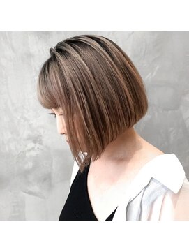 ギークス(GEEKS) 【GEEKS渋谷】ハイライト/ヌーディーカラー/モードヘア/30代40代