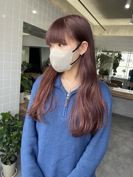 ティティ(TiTi) ブリーチカラー×ペールピンク[TiTi_栗林れい]