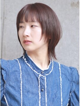 ゼン(ZEEN) 札幌駅/髪質改善カタチかわいいショートウルフ@20代30代40代50代