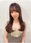 愛され韓国レイヤー/艶チョコレートブラウン