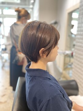 ヒューマン トシマエン 練馬 豊島園(HUMAN) 大人可愛い美髪/小顔カット/ミニボブ/ショートボブ/縮毛矯正