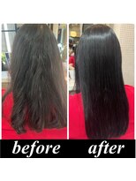 ウィル ボッサ 御茶ノ水 神保町(WILL bossa) シルク酸性ストレート&オーガニックカラー