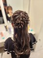 ホログラム ロッポンギ ヘアー(HOLOGRAM ROPPONGI HAIR) ヘアセットもやってます!