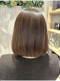 髪質改善サラサラプレミアムストレート大人ガーリー韓国ボブ横浜
