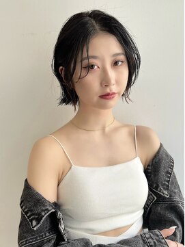 ヴェイン 渋谷(vain) ショートボブ丸みショートカットマッシュショート前髪なし