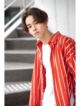 ハバナ 渋谷(HAVANA) 束感モテる/ツーブロック/センターパート/ニュアンスパーマ