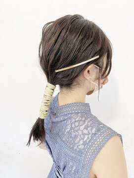 イロ(iiro) アレンジヘア/ポニーテール/タイトヘア/MARINA