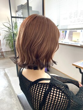 ヴィアルス 美園店(VIARS) エンドカラー/裾カラー/オレンジカラー/ボブヘア