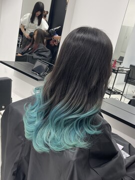 アライブ キチジョウジ(ALIVE Kichijoji) シアンブルーグラデーションカラー