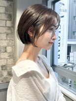 ロンドジェネルーズ 柏(Lond generous)&nbsp;【小林翼】ショート/ボブ/顔まわり/前髪/縮毛矯正/白髪ぼかし/柏