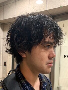 ゴーズゴー 吉祥寺(e)店(go s go) パーマ/メンズパーマ/ビジネスヘア/アップバング/メンズウルフ