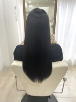 美髪専門サロン バイ マイル(美髪専門サロン by mile)&nbsp;ブルーブラックカラーで自然な黒髪に