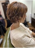 パーマ　ショートパーマスタイル　２０代３０代４０代