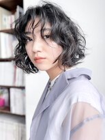 ベチカ(vetica) 抜け感リラックスパーマ/黒髪ニュアンスパーマ/20代/30代/40代