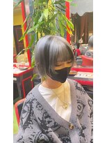 しゅぷうる 瑞江 ショートウルフｘシルバーｘブラック　瑞江駅　一之江駅