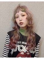 オト(oto)&nbsp;ルーツカラー/デザインカラー/ブリーチ/ステップカット/ウルフ