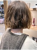 柔らかボブパーマ