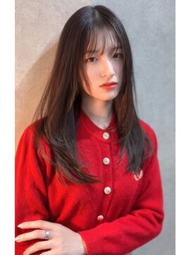 クプラ(Qpula) 【qpula 城慎太郎】韓国風レイヤー＋シースルーバング