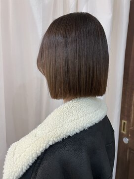 スイート ヘアデザイン(Suite HAIR DESIGN) タッセルボブ×髪質改善ストレート【Ryoka 髪質改善】