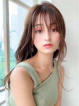 アフロートフクオカ(AFLOAT FUKUOKA) 【福岡初出店☆AFLOAT 福岡】小顔前髪ありレイヤーカット