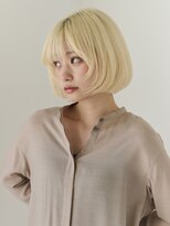 タヤ イオン新百合ヶ丘店(TAYA) 大人可愛い20代30代切りっぱなし外ハネナチュラルボブ