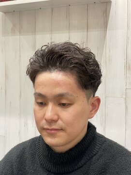 ヨシザワインク プレミアム 横浜 桜木町店(YOSHIZAWA Inc. PREMIUM) オールバック極道パーマ