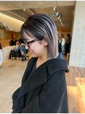 【MISATO】デザインカラー_ルーツカラー_切りっぱなしボブ