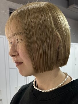 ゲームバイアランスミシー 心斎橋(GAME by Alan Smithee) ボブ/ミニボブ/切りっぱなしボブ/ワンレン/ブロンド