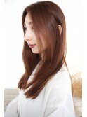 ストレートレイヤーカット/髪質改善ハリウッドトリートメント
