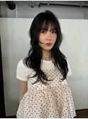 【あきら】レイヤーカットハッシュカット韓国ヘア顔周りレイヤー