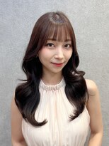 ロンド フィーユ(Lond fille)&nbsp;くびれヘア/アプリコットオレンジ/髪質改善/縮毛矯正/前髪/銀座