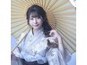 天神&淀花(7/24,25,10/17)限定★浴衣着付け(持ち込みのみ)+ヘアセット￥5,400~