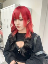 ガルボヘアー 心斎橋店(garbohair)&nbsp;プルエクステ心斎橋エクステ当日予約OKグラデーションカラー