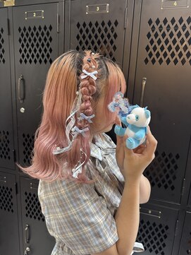 ヴァイス 渋谷店(VAICE) ライブ前ヘアセット/編みたらし/三つ編み