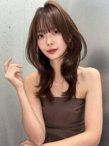 コードライン 筑紫野店(CODE.LINE)&nbsp;《CODE.LINE》透明感ブラウン×ハッシュカット