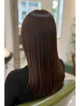 艶髪ストレート