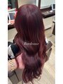 テーラヘアー 南柏店(TELAHAIR)&nbsp;ダブルカラーでワインレッド